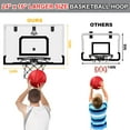 thumbnail image 2 of Canasta de baloncesto HYES, 24 x 16 cm, grande, para interiores, con tablero, 2 of 8