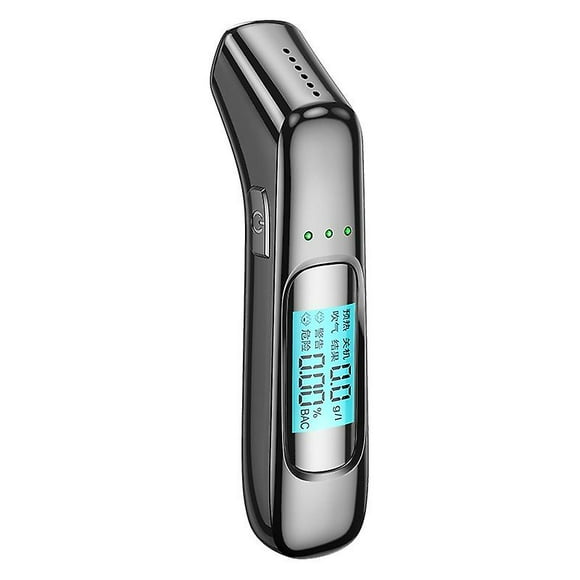 Breathalyzer Test Alcohol, Accurate Digital LCD Screen 3 Color Indicator Portable Alcohol Analyzer Detector