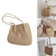 thumbnail image 2 of Osdhezcn Travel Vacation Bag Rattan Summer-Beach Bag for Women Straw Weave Bucket Bags, 2 of 14