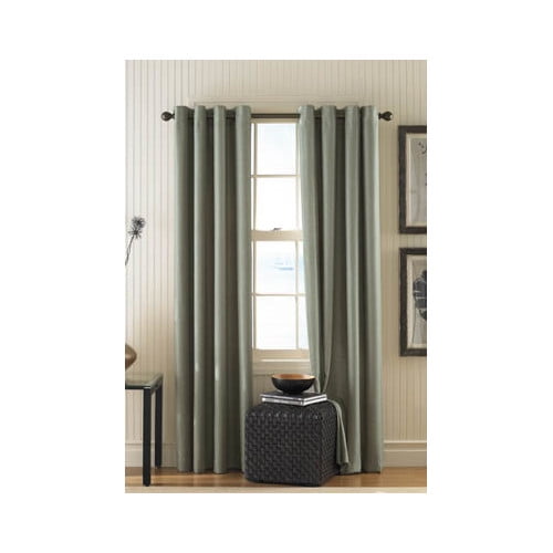 Curtainworks Montery Solid SemiSheer Grommet Single Curtain Panel