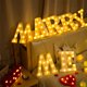 thumbnail image 4 of LED 26 Alfabeto Letra Número Luces Ampersand y Símbolo Amor Corazón Iluminar Lámpara de señal para amor Boda Fiesta en casa Decoración de bar de vacaciones, 4 of 7