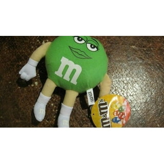 M&M's Green Face Plush Round Pillow M And M World 14