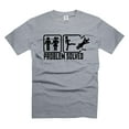 thumbnail image 5 of Mens Funny T-shirt Problem Solved Shirt Humorous Gifts Valentine's Day Shirt Gift For Husband Men (Medium Navy Blue), 5 of 6