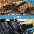 Cordless Leaf Blower with Battery 2in1 21V Cordless Electric Blower