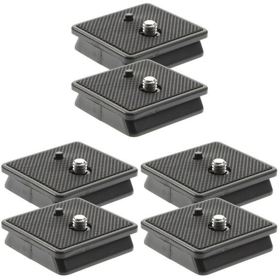 Set of 3 Camera Tripod Mounting Plate Gimbal Quick Release