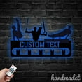 thumbnail image 3 of Handmadetneonsign Gymnastics Metal Wall Art, Gym Metal Sign Wall Decor, Gym Metal Wall Decor, 3 of 5
