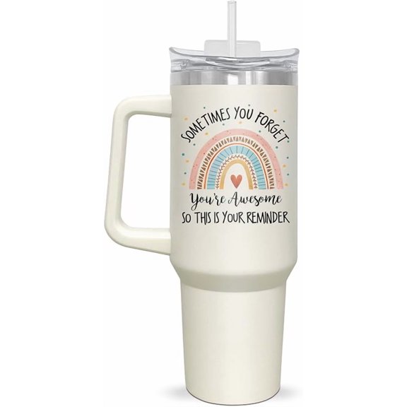 Christmas Thank You Gifts for Women - 20 oz Stainless Steel Insulated Tumbler with Lid - Appreciation Birthday Difference Maker Gifts for Women Teachers Nurse Boss Coworkers Employee Friend