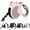Pink, variant on Retractable Dog Leash with Flashlight, 16ft Dog Walking Leash for Small Dogs up to 55 lbs 360° Tangle-Free Nylon Lead Anti-Slip Handle - Pink