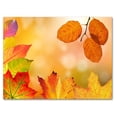 thumbnail image 5 of Small World Greetings Fall Leaves Cards 12 Count - Blank Inside with Envelopes - A2 Size (5.5”x4.25”) - Thanksgiving, Autumn Events, Halloween, and More, 5 of 8