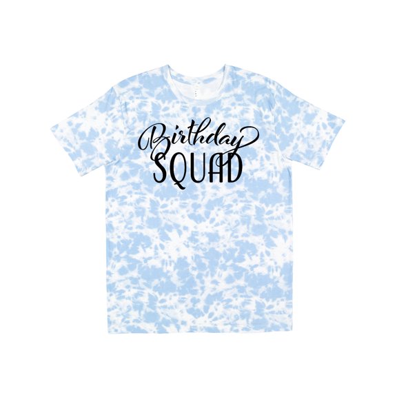 Inktastic Birthday Squad in Black T-Shirt