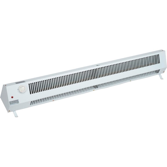 Tpi Corp. Electric Baseboard Heater Includes Support Legs, Louver Grill 483 TM