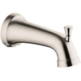 thumbnail image 2 of Hansgrohe 04775 Joleena 6-7/16" Integrated Diverter Tub Spout - Nickel, 2 of 2