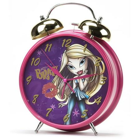 BRATZ Big-Bell Alarm Clock, Purple