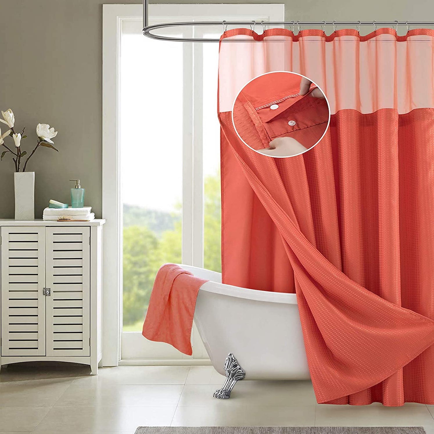 The Train Theme Waterproof Fabric Home Decor Shower Curtain Bathroom Mat 