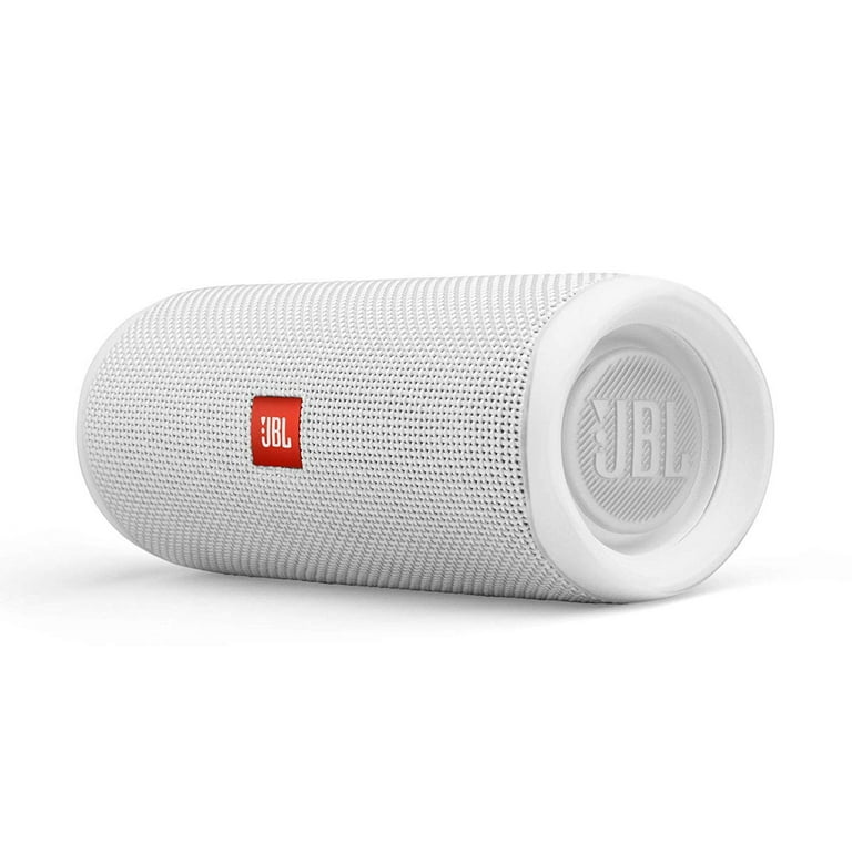 JBL Flip 5 White Portable Bluetooth Speaker (Open Box) 