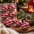 thumbnail image 5 of Miwamany Christmas Ball Ornaments 6 Pack, 6cm Large Glitter Christmas Tree Balls Shatterproof, Hanging Baubles for Xmas Tree Holiday Party Home Decor, Christmas Decorations Indoor, 5 of 7