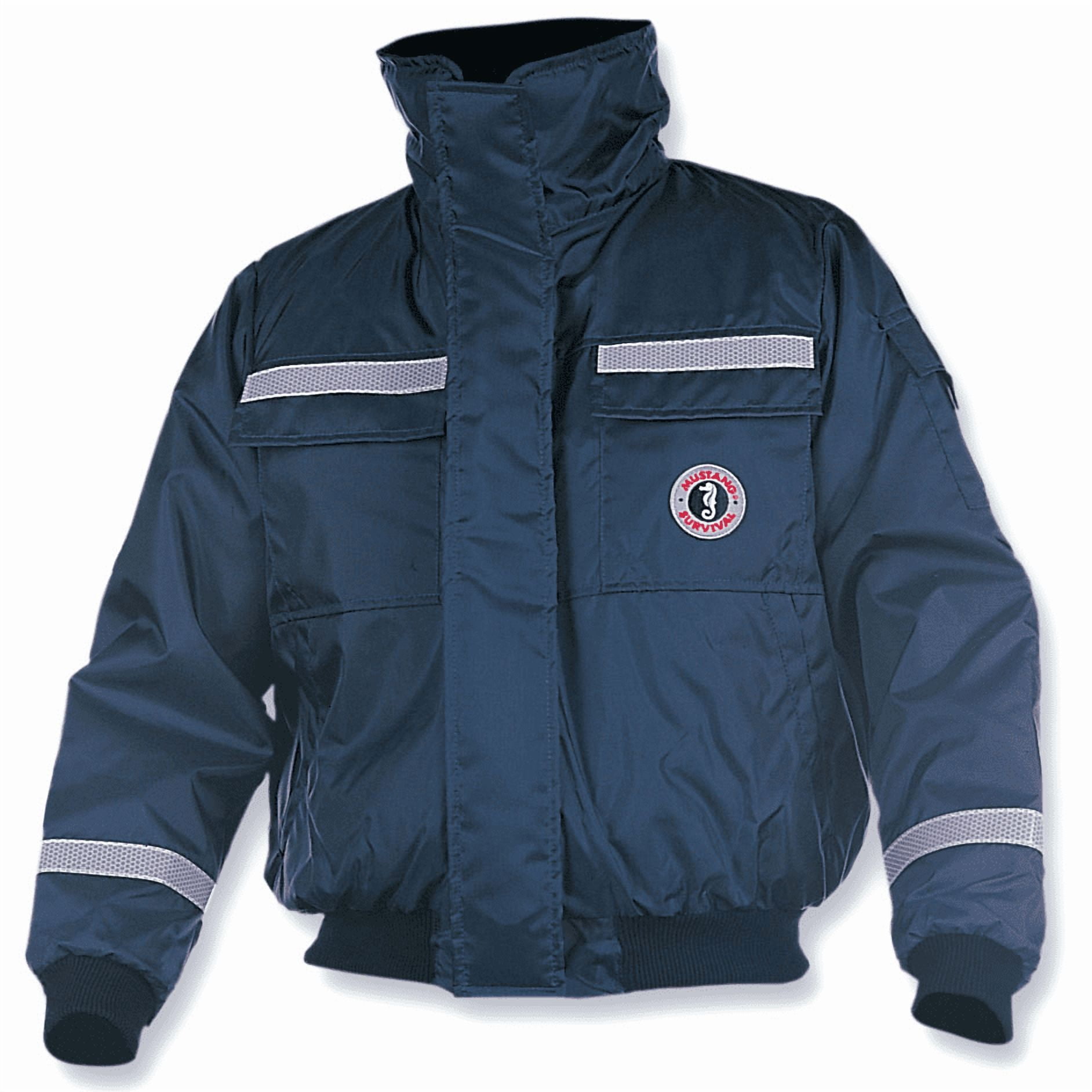 Mustang Survival Classic Flotation Bomber Jacket ~ with Reflective Tape