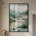 thumbnail image 3 of Hushed Coastal Vibrancy III Shadowbox Print Green Wall Decor by Art Remedy, Black Frame, 36 x 54, 3 of 7