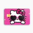 thumbnail image 4 of Pegatinas para tarjetas de crédito y débito de Hello Kittys, bricolaje, Sanrios Anime Melody, pegatinas impermeables de póquer, cinta adhesiva para chips pequeños, 4 of 5