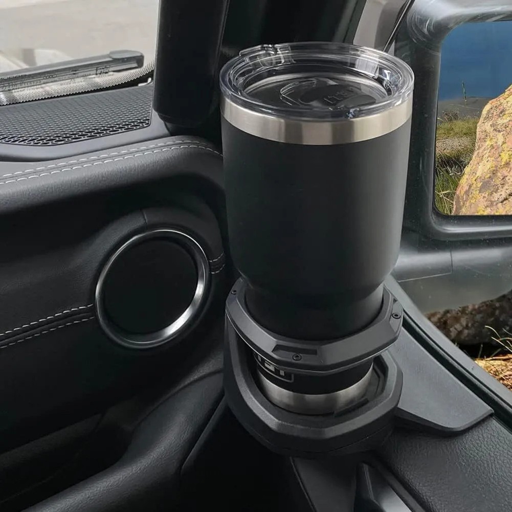 Right & Left Cup Holder For Jeep For Wrangler Jl For Gladiator Jt 2018-2024 Window Water Cup Holder Water Bottle Stand