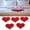 Red, variant on Suodoka Red Sponge Heart-Shaped Confetti for Wedding Valentine's Day Anniversary Party Decorations, 500 Pieces per Bag, Elegant Mini Romantic Table Scatter Decor Accessories (1.3 inches / 3.2 cm)