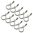 thumbnail image 5 of 50pcs Fly Fishing Snap Quick Change Connect for Flies Hook Lures No-Knot Snaps, 5 of 12