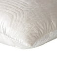 thumbnail image 5 of Parkland Collection Iphis Transitional Quilted White Throw Pillow, 5 of 7