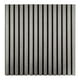thumbnail image 1 of Lambrin Acústico Panel decorativo Gris Oxford Para Muro Tipo Madera 60x60cm 4pz, 1 of 8