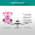 thumbnail image 6 of PoyPet Reflective Soft Breathable Mesh Dog Harness Choke-Free Double Padded Vest with Adjustable Neck and Chest,Light Pink S, 6 of 7