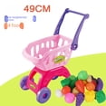 thumbnail image 5 of Carrito de compras para niños, casa de juegos, juguete de simulación, carrito para bebés, fruta cortada, se puede seleccionar una variedad de autos grandes, medianos y pequeños, 5 of 5