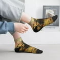 thumbnail image 2 of Rocae Realistic Style Forest Dinosaur for Premium Adult Socks,Comfortable, Breathable, and Durable Socks, Perfect for Everyday Wear, 2 of 7