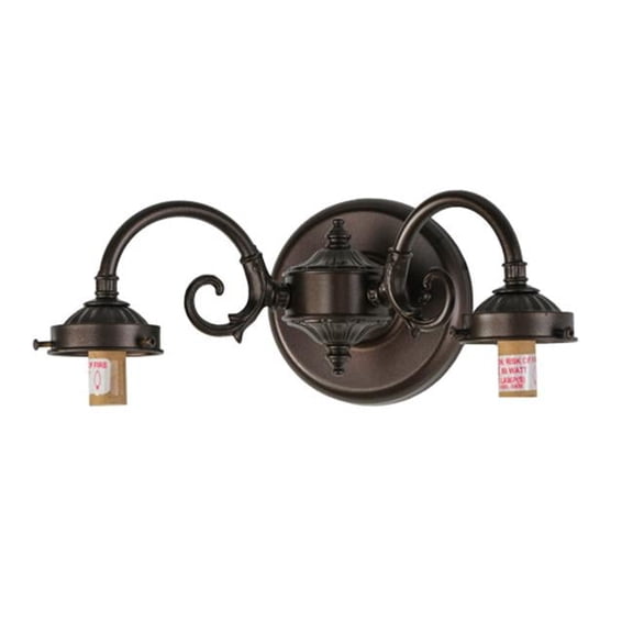 Meyda Tiffany - 144566 - Two Light Wall Sconce Hardware - Mahogany Bronze