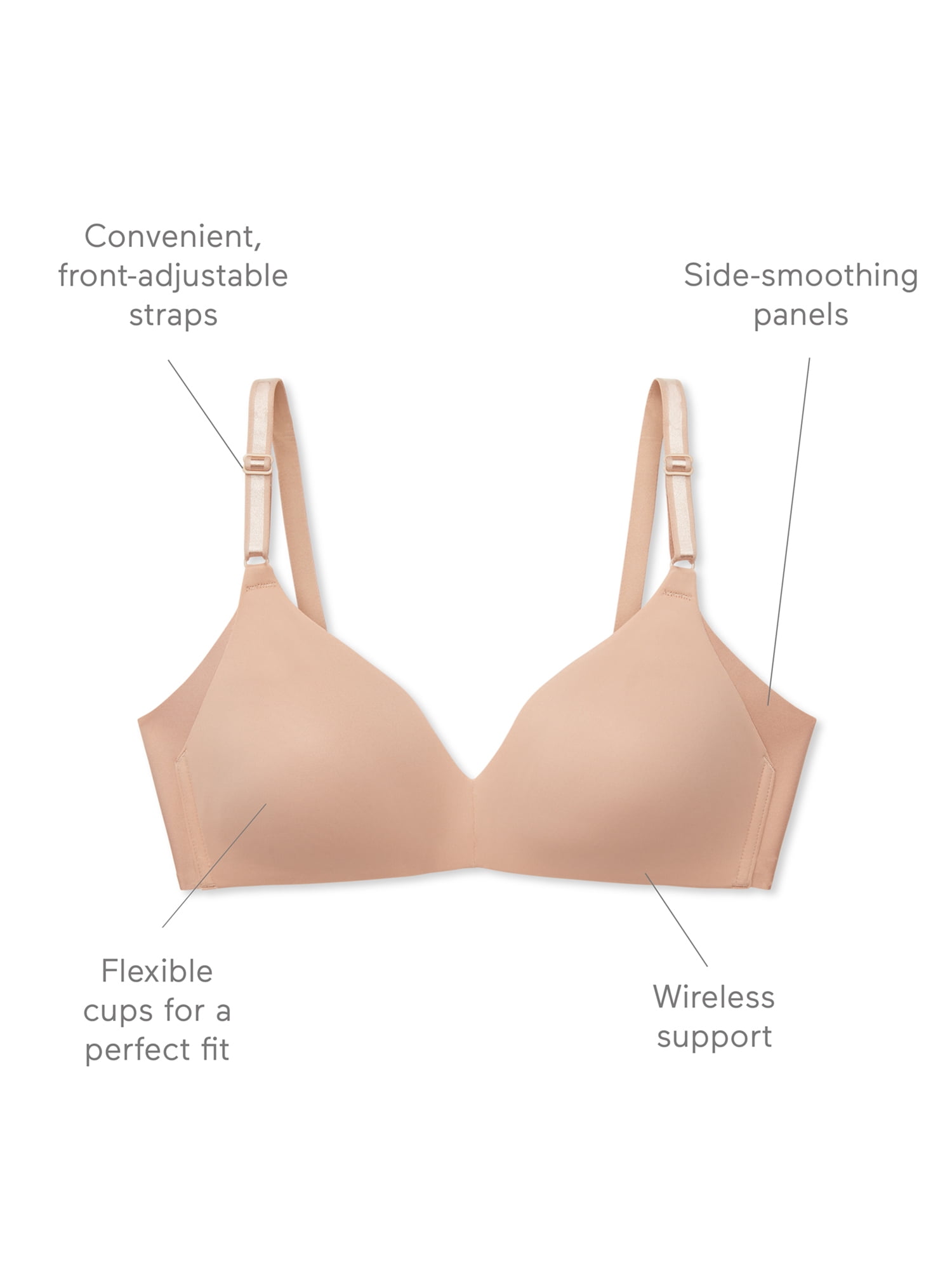 Warners® Blissful Benefits Women's Underarm-Smoothing Comfort Underwire Lightly Lined T-Shirt Bra