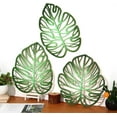 thumbnail image 6 of NOGIS Palm Leaves Wood Wall Decor, 3Pcs Tropical Wall Art Jungle Decor, Wooden Natural Leaves Plant Wall Decor for Home Living Room Kitchen Bedroom Bathroom & Garden (Style B), 6 of 7