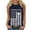ZQR2_Blue, variant on VKOYWKM Red White and Blue Tank Tops Women American Flag Print Tank Shirts Sleeveless Patriotic Tops Loose Fit Crew Neck Memorial Day Vest Top