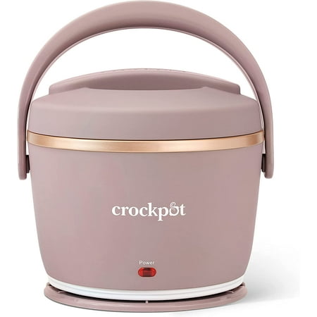 Crockpot 20-oz Lunch Crock Food Warmer Heated Lunch Box – Sphinx Pink
