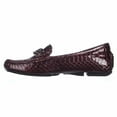 thumbnail image 4 of Donald J Pliner Women's Viky Casual Loafer Flats 7 BM US, Dark Rouge Python, 4 of 5