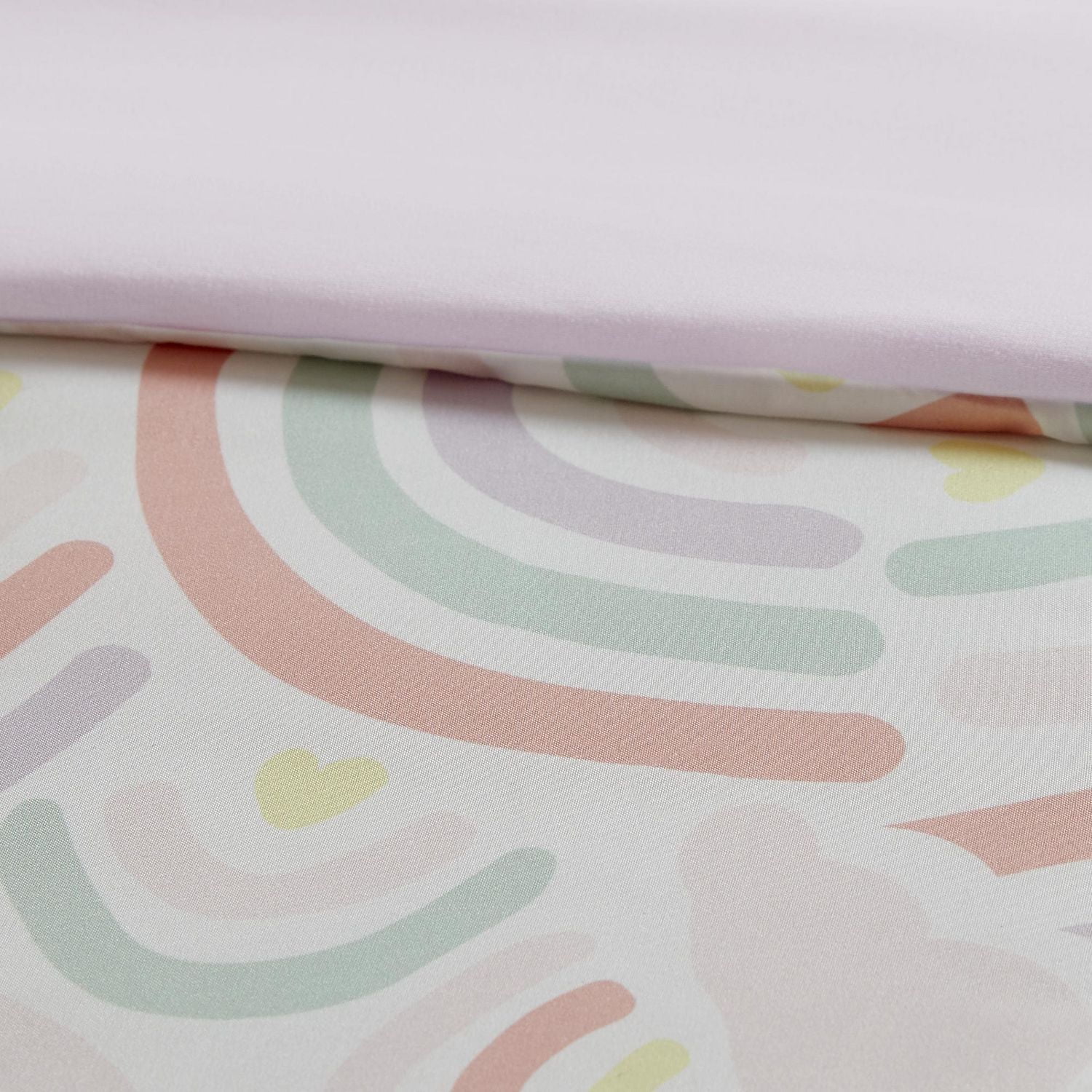 Mainstays Kids Rainbow Comforter Set, T, D/Q