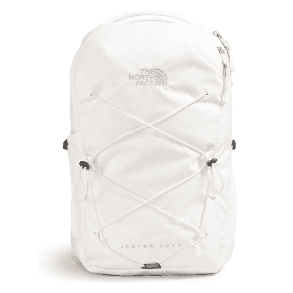 THE NORTH FACE Women's Every Day Jester Laptop Backpack, Gardenia White/Burnt Coral Metallic, One Size