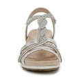 thumbnail image 4 of LifeStride Womens Miami Wedge Sandal - Medium & Wide Width, 4 of 9