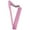Pink, variant on Rees Harps Fullsicle Harp Black