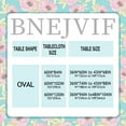 thumbnail image 4 of Pink Oval Tablecloth, Floral Oval Tablecloth, Pink Flowers Print Table Cloth, Spring Summer Waterproof Wrinkle Free Tablecloth for Oval Tables 60 X 120 Inch, 4 of 5