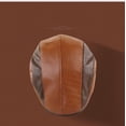 thumbnail image 4 of Mens Ivy Cap PU Leather Newsboy Hat Adjustable Beret Caps Classic Golf Flat Cap Gatsby Driving Fishing Hat, 4 of 9
