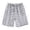 Grey-A, variant on LIIPEE Mens Sleep Shorts Casual Plaid Print Drawstring Waist Loose Fit Pajama Shorts With Pockets Male Comfortable Everyday Sleepwear,M