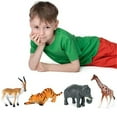 thumbnail image 2 of Animal Action Figures Model Toy Set Realistic Farm Animals Wild Animals Educational Learn Cognitive Toys, 2 of 5