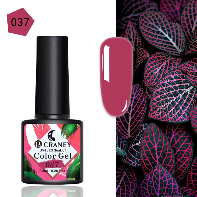 Esmalte de uñas en gel transparente para esculpir uñas, 96 colores, 7,5 ml por frasco, fototerapia removible, productos para uñas.