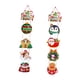 thumbnail image 2 of 2 piezas de letreros colgantes de puerta de Navidad, decoración navideña, letrero decorativo para puerta, colgador de puerta para Estilo B, 2 of 9