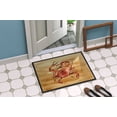 thumbnail image 2 of Carolines Treasures 8154MAT 18 x 27 In. Cooked Crab Sandy Beach Indoor or Outdoor Mat, 2 of 4
