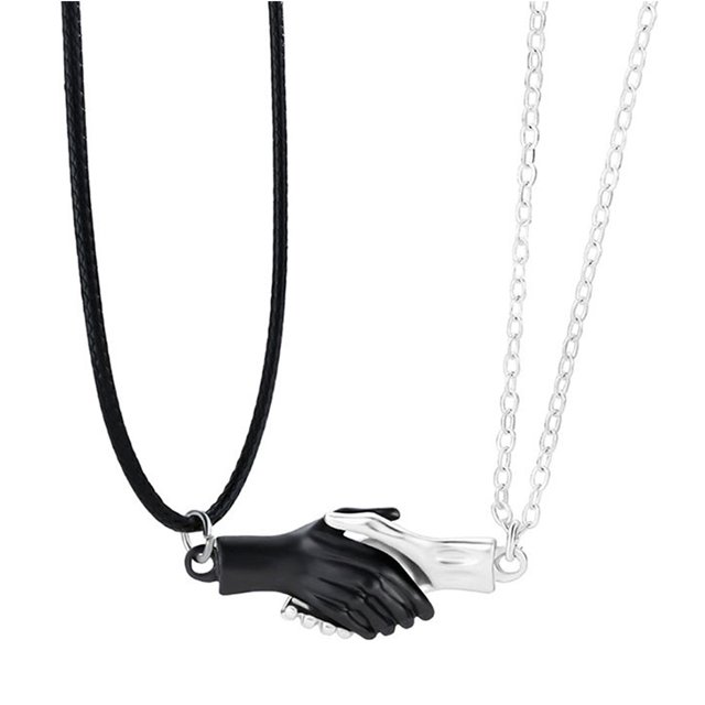 Colle Collier Magnétique Magnétique : 2 Pcs Mode Collier Collier Pendentif Collier
