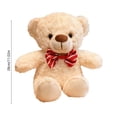 thumbnail image 3 of Teddy Bear with Red Bow Stuffed Animals Plush Toy for Children Girlfriend Family Congratulations Baby Shower Birthday 11in, 3 of 6